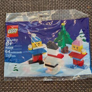 Lego Christmas Snowman building set 40008